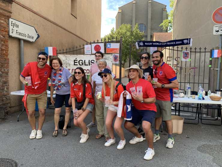 Accueil des supporters pour la Coupe du Monde de Rubgy – 10 Sept./8 Oct. 2023