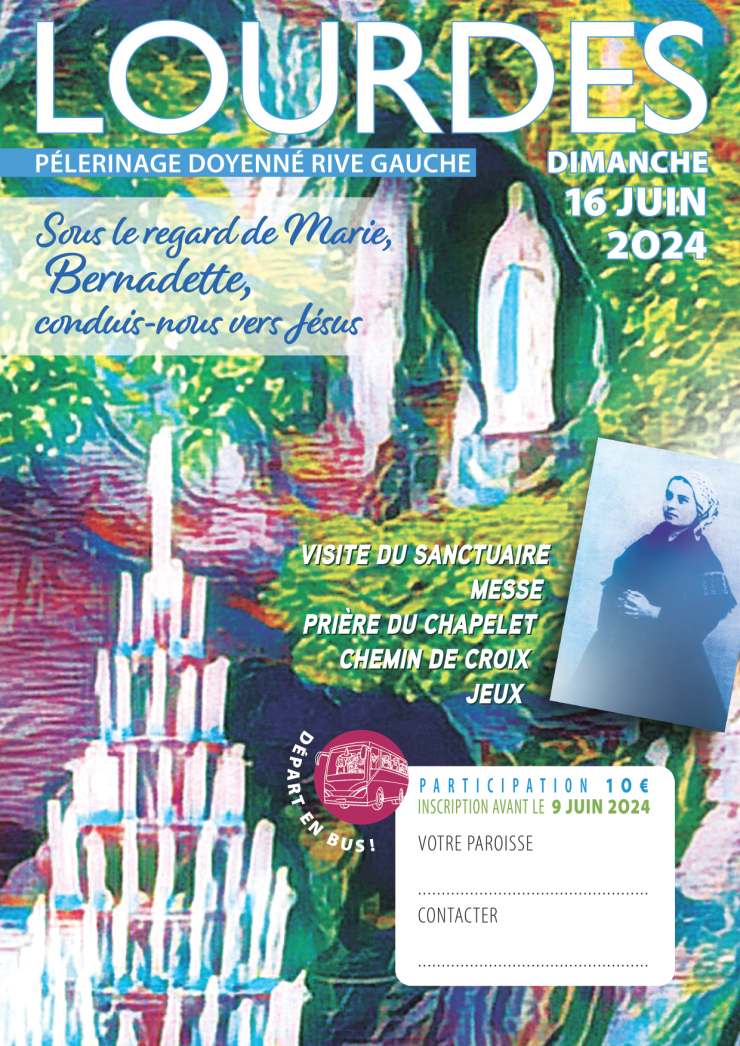Pèlerinage 2024 à Lourdes